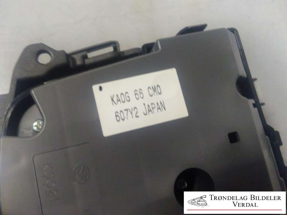 Bilstereo betjeningspanel til Mazda CX-5 2012-2017 (Type I)  (KA0G66CMO|KA0G64433|)
