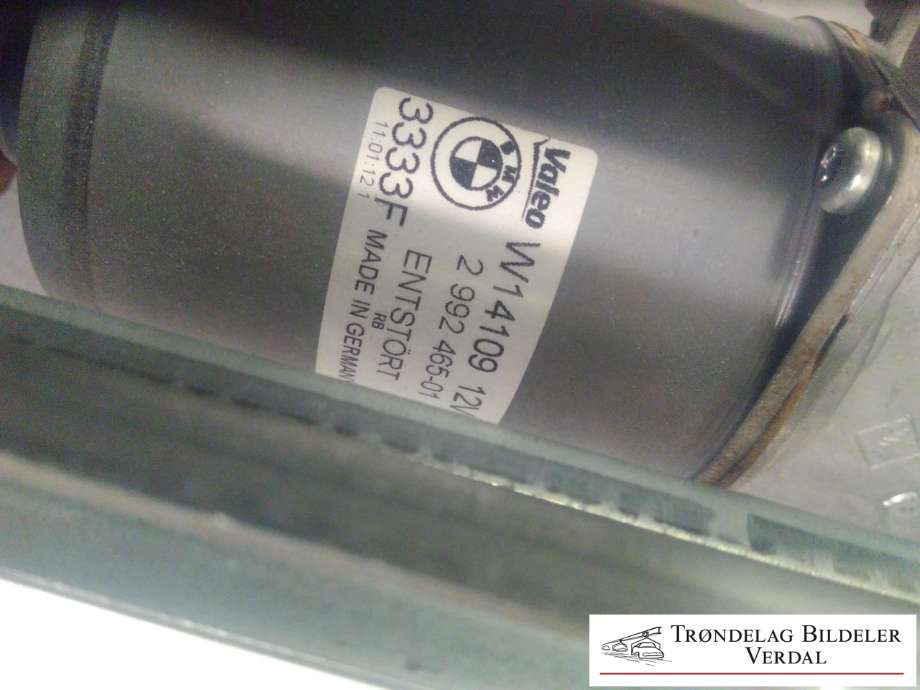 Viskermotor frontrute komplett m/overføring til BMW X1 2009-2015 (E84) (E84) (299246501|)