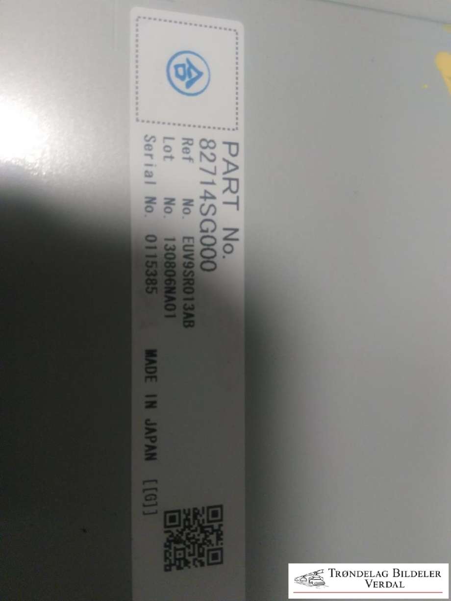 Styreenhet girkasse til Subaru Impreza 2013-2017 (Type IV)  (82714SG000|)