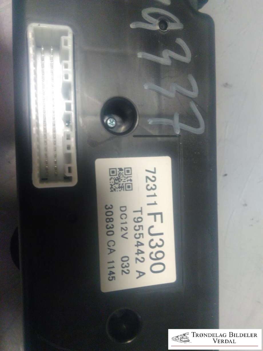 Varmeapparat betjening til Subaru Impreza 2013-2017 (Type IV) (72311FJ390|)