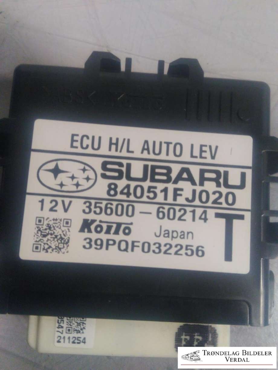 Styreenhet diverse til Subaru Impreza 2013-2017 (Type IV)  (84051FJ020|)