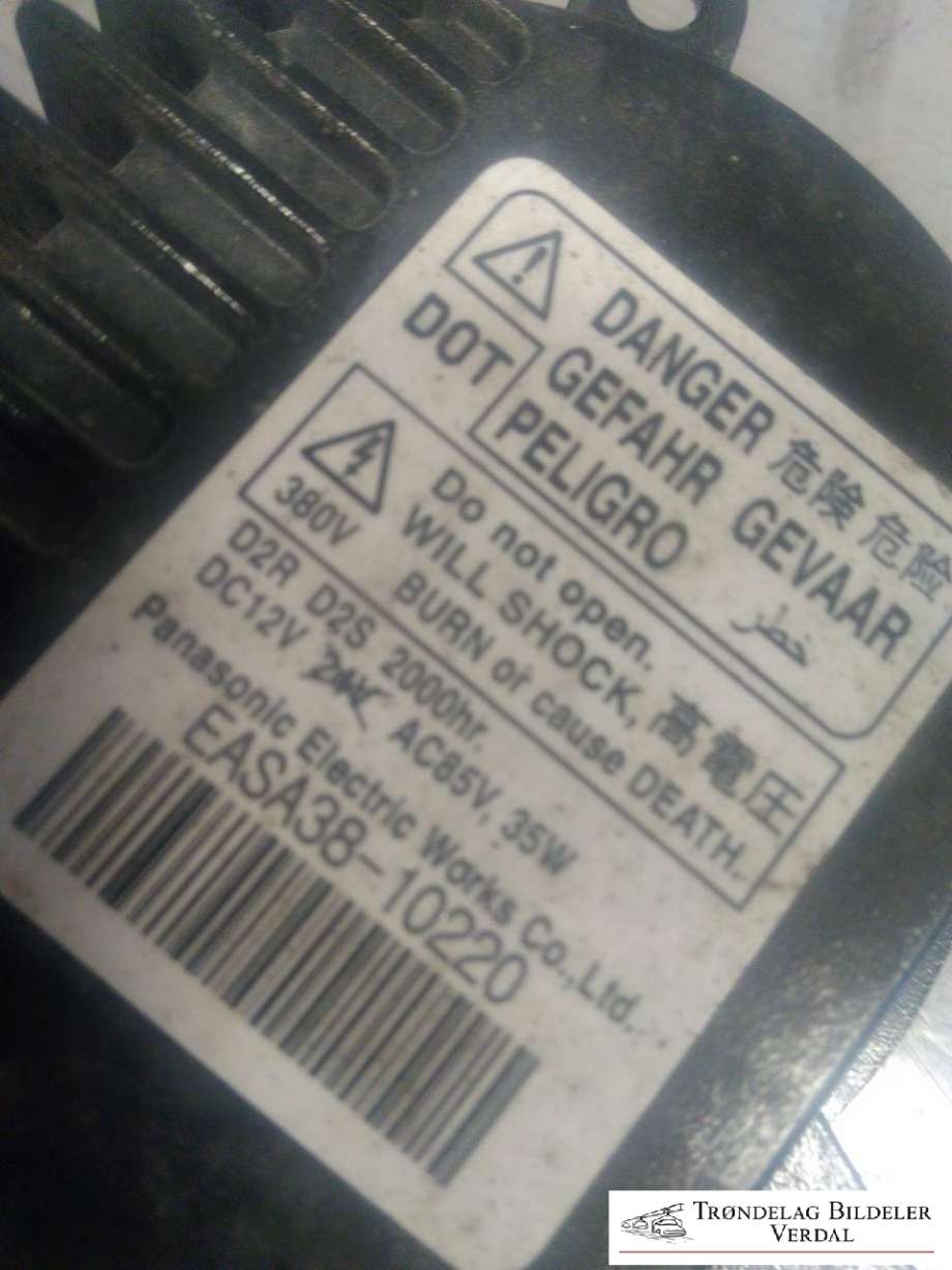 Styreenhet xenon/ballast til Subaru Impreza 2013-2017 (Type IV) (EASA3810220|)