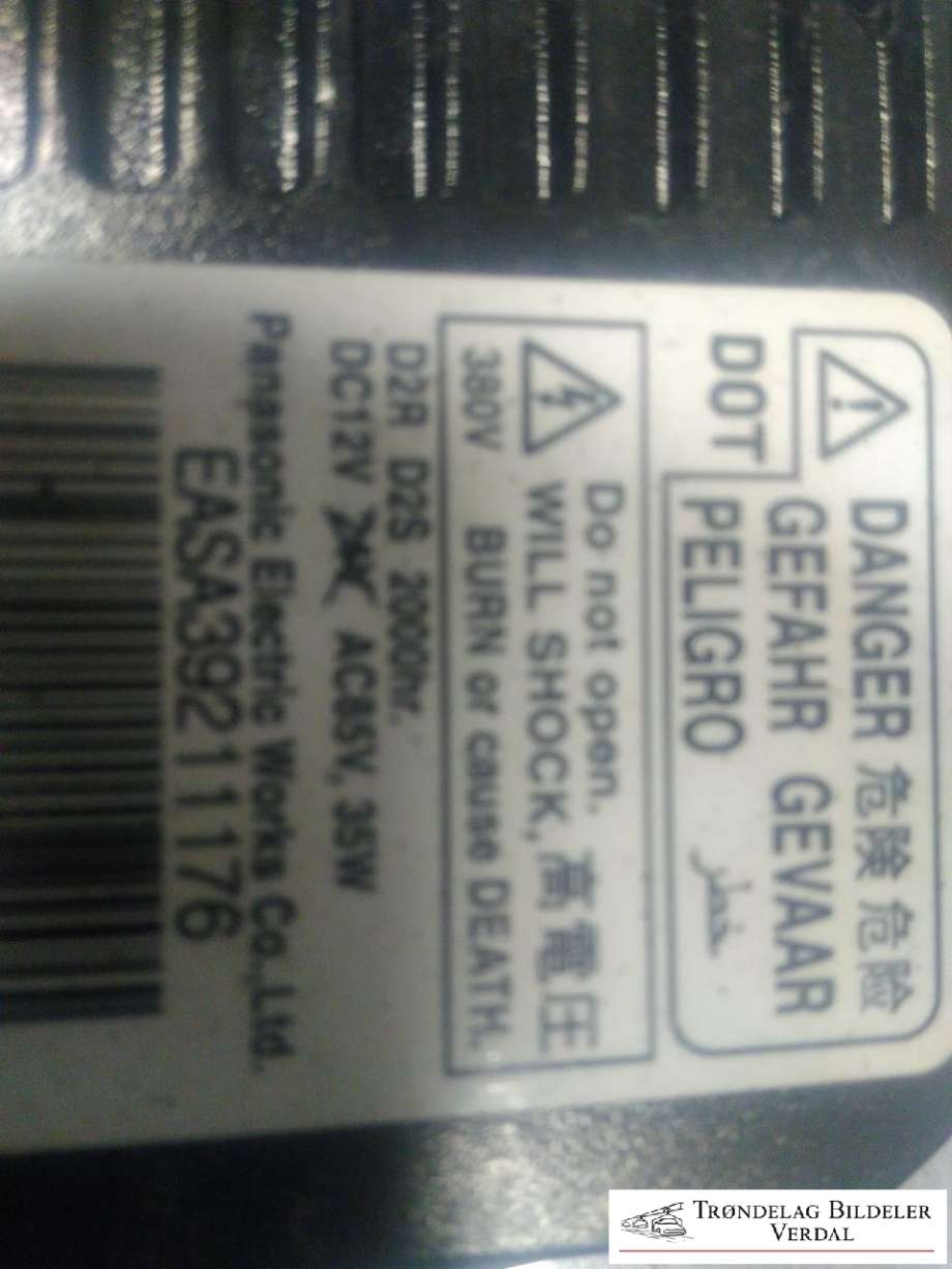 Styreenhet xenon/ballast til Subaru Impreza 2013-2017 (Type IV) (EASA39211176|)