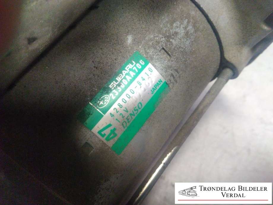 Starter til Subaru Impreza 2013-2017 (Type IV) (4280008410|23300AA700|)