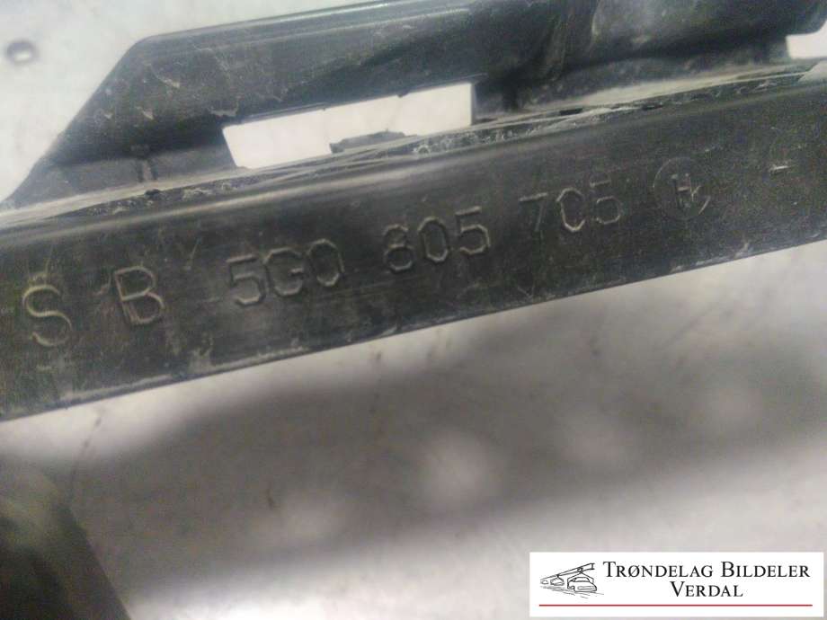 Frontplate øvre til VW e-Golf 2014-2017 (Fase 1) (5Q0805705H|5Q0805706H|)