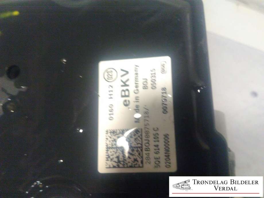 Bremsekraft-forsterker til VW e-Golf 2014-2017 (Fase 1) (5QE614105C|)