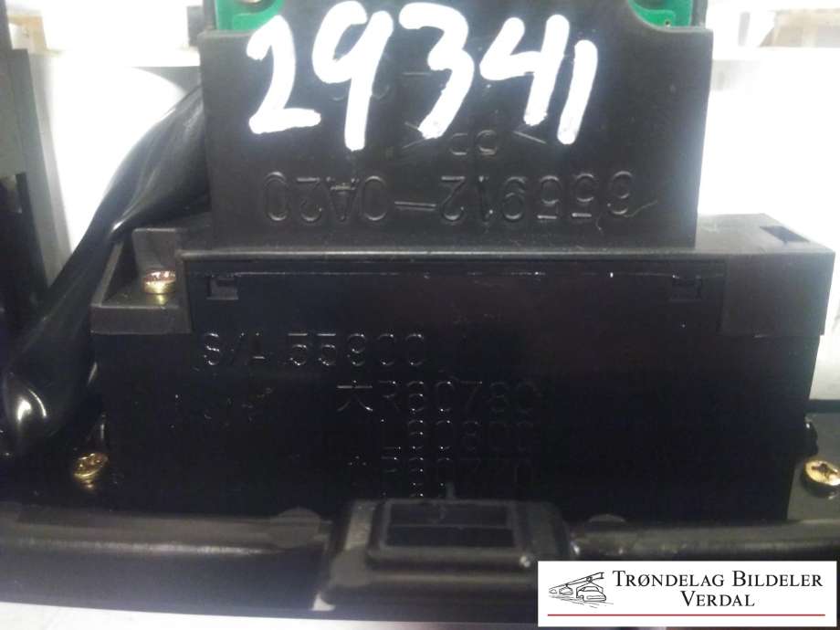 Varmeapparat betjening til Toyota Land Cruiser 120 2002-2009 (8559120A20|)