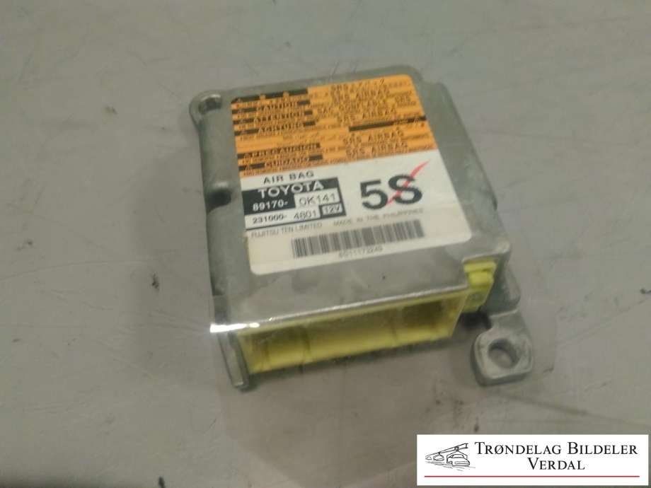 Airbag elektronikk til Toyota Hilux, 2006-2011  (89170OK141)