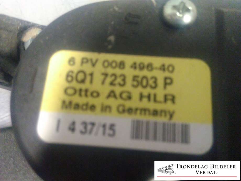 Pedal gass til VW Amarok 2010-2016 (Type I, Fase 1)  (6Q1723503P|6PV00849640|)