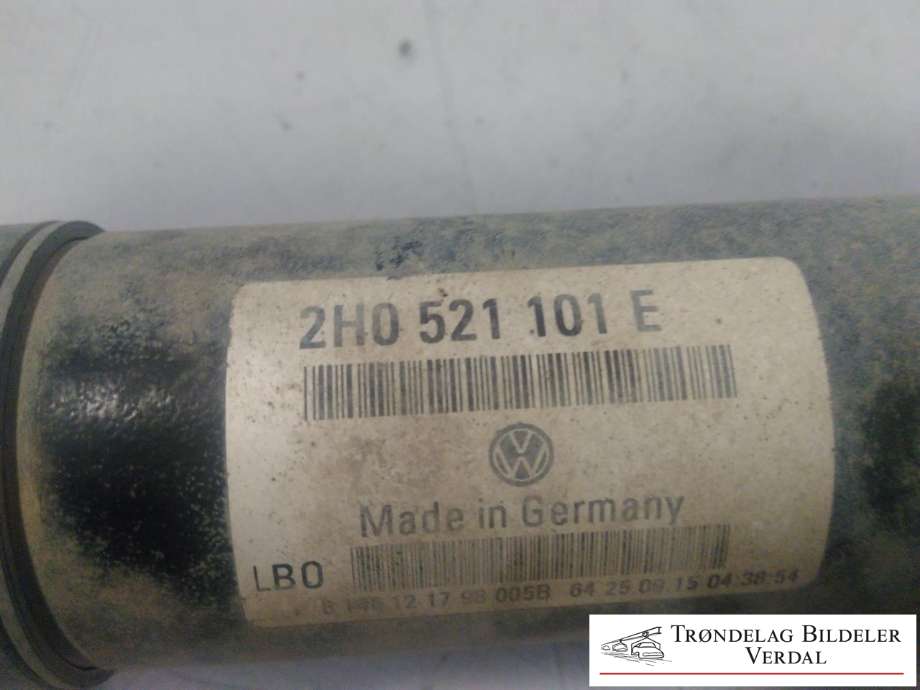 Mellomaksel fremre til VW Amarok 2010-2016 (Type I, Fase 1)  (2H0521101E|)