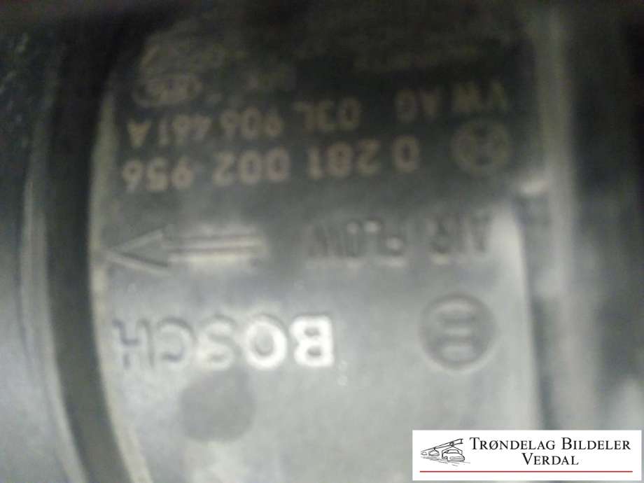 Luftmengde/luftmassemåler til VW Amarok 2010-2016 (Type I, Fase 1) (0281002956|03L906461A|)