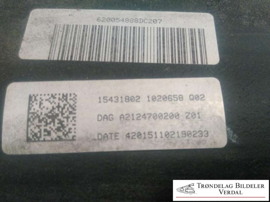 AdBlue tank til Mercedes E-Klasse 2013-2016 (Fase 2) (W212) (W212) (A2124700200Z01|)