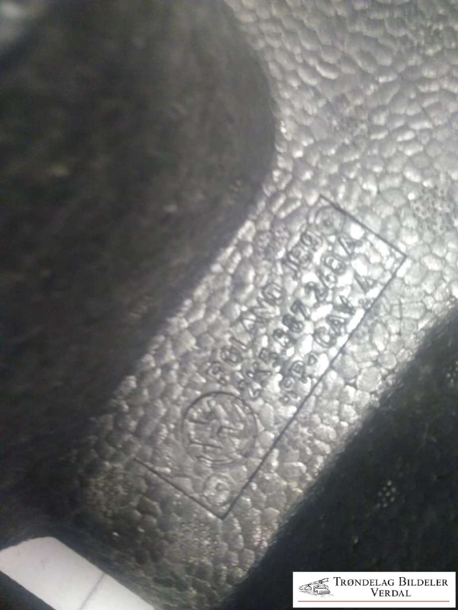 Støtfangerforsterkning foran til VW Caddy 2010-2015 (Type III, Fase 2) (2K5807248A|5K0807652?|)