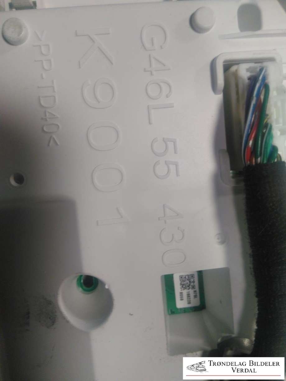 Instrumentpanel til Mazda CX-5 2012-2017 (Type I)  (G46L55430|GMKA1KC|)