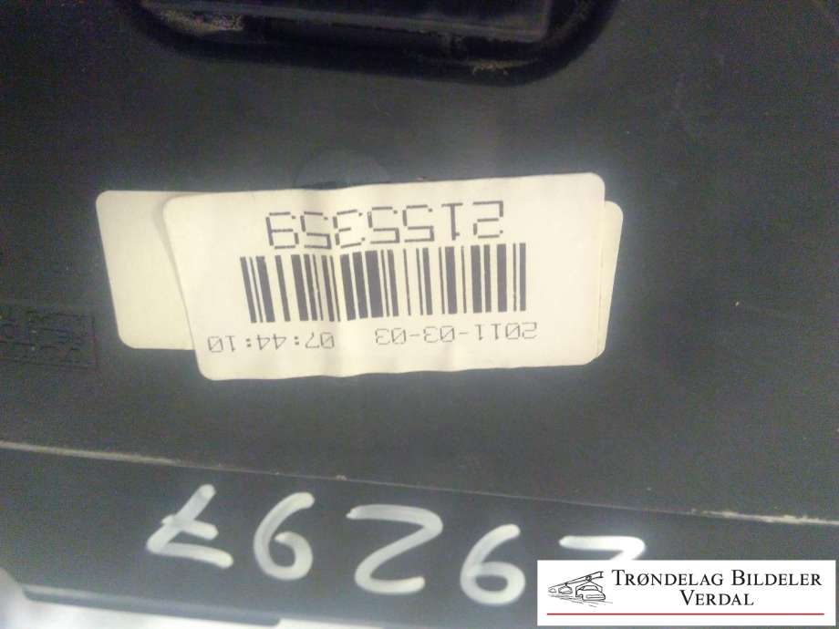 Bilstereo betjeningspanel til Volvo V60 2010-2013 (Type I, Fase 1)  (2155359|8632427|)