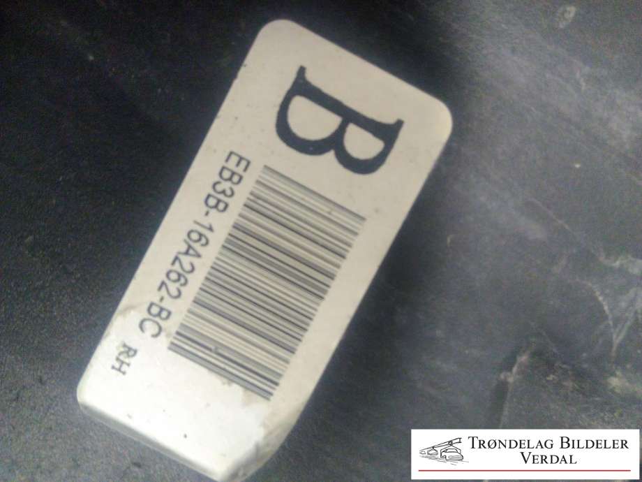 Skvettlapp til Ford Ranger / Ranger Raptor 2015-2022  (EB3B169A262BC|)