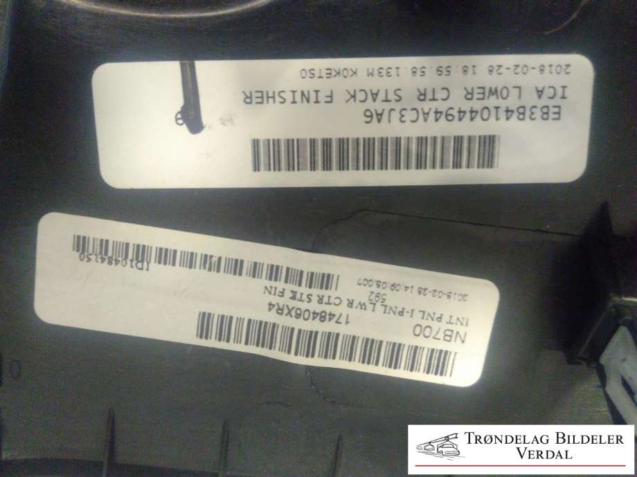 Innredning diverse til Ford Ranger / Ranger Raptor 2015-2022  (EB3B4104494AC3JA6|)