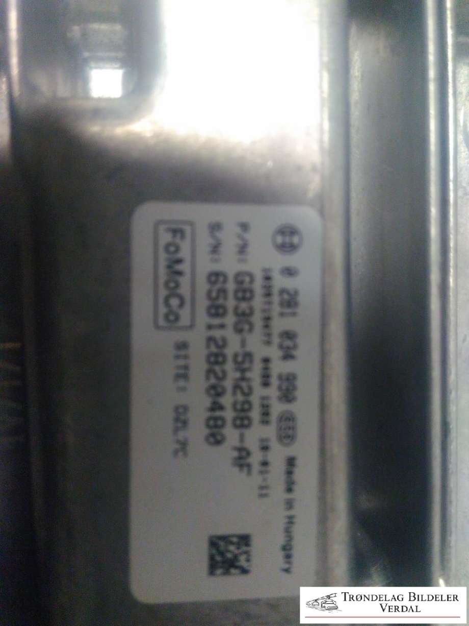 Styreenhet diverse til Ford Ranger / Ranger Raptor 2015-2022  (FOMOCO|GB3G5H298AF|)