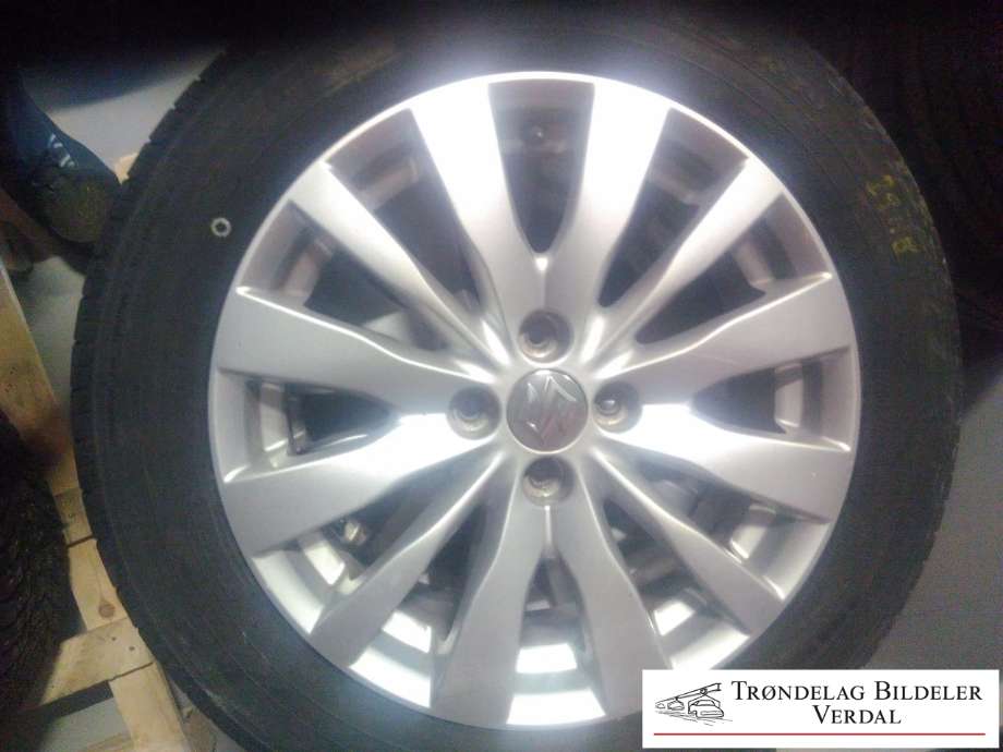 Hjulsett aluminium sommer til Suzuki Swift 2011-2017 (TOYO|185/60R16|)