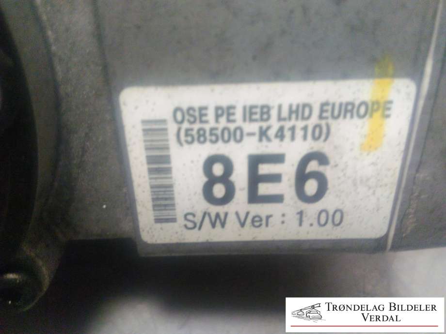 Bremsepumpe hoved til Hyundai Kona 2017-2021 (Type I, Fase 1)  (58500K4110|)