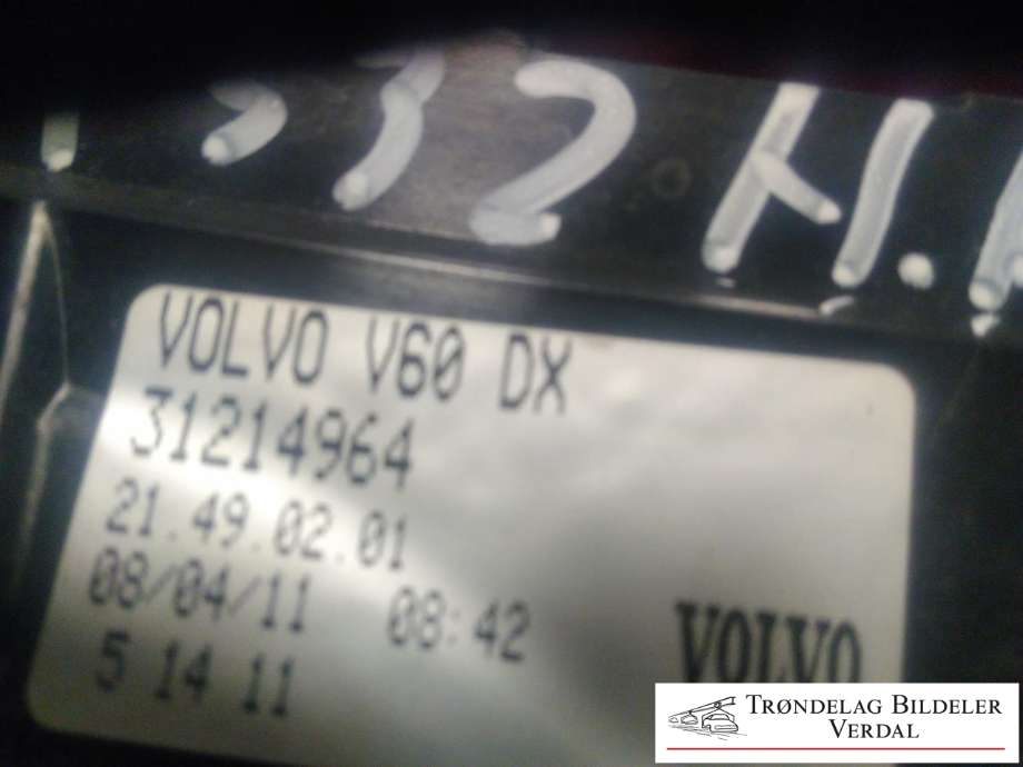Baklykt høyre til Volvo V60 2010-2013 (Type I, Fase 1)  (31214964|)