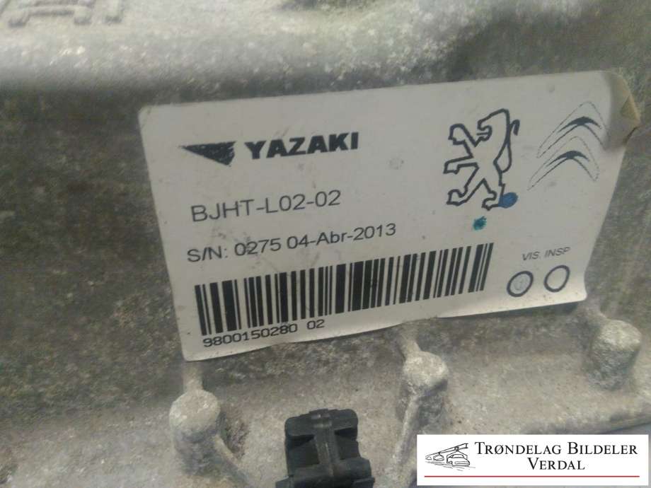Batterilader (OBC - On Board Charger) til Peugeot Partner 2008-2015 (Type II, Fase 1)  (BJHTL0202|980015028002|)