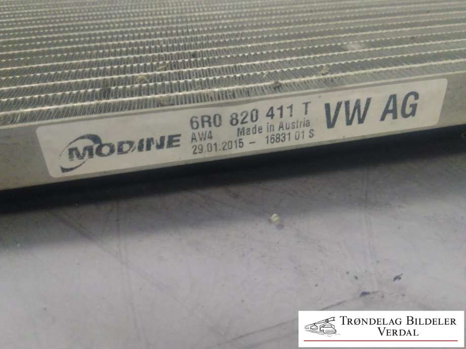 Aircondition radiator til Škoda Rapid 2012-2019  (6R0820411T|)
