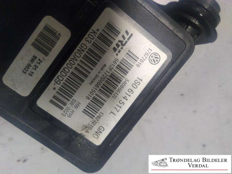 ABS sentral til Škoda Rapid 2012-2019 (1S0614517L|)
