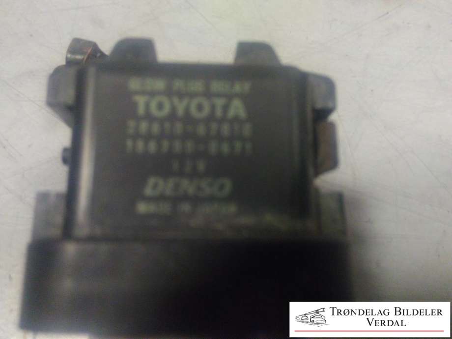 Rele gløde til Toyota Avensis 2009-2015 (Type III, Fase 1)  (2681067010|)