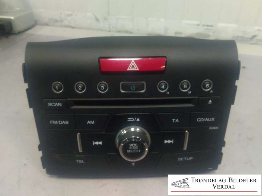 Bilstereo til Honda CR-V, 2012-2018 (Type IV) (39100T1GG210M1)