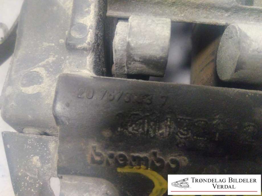 Bremsecaliper venstre bak til Audi Q7 2010-2015 (Type I, Fase 2)  (|PN:)