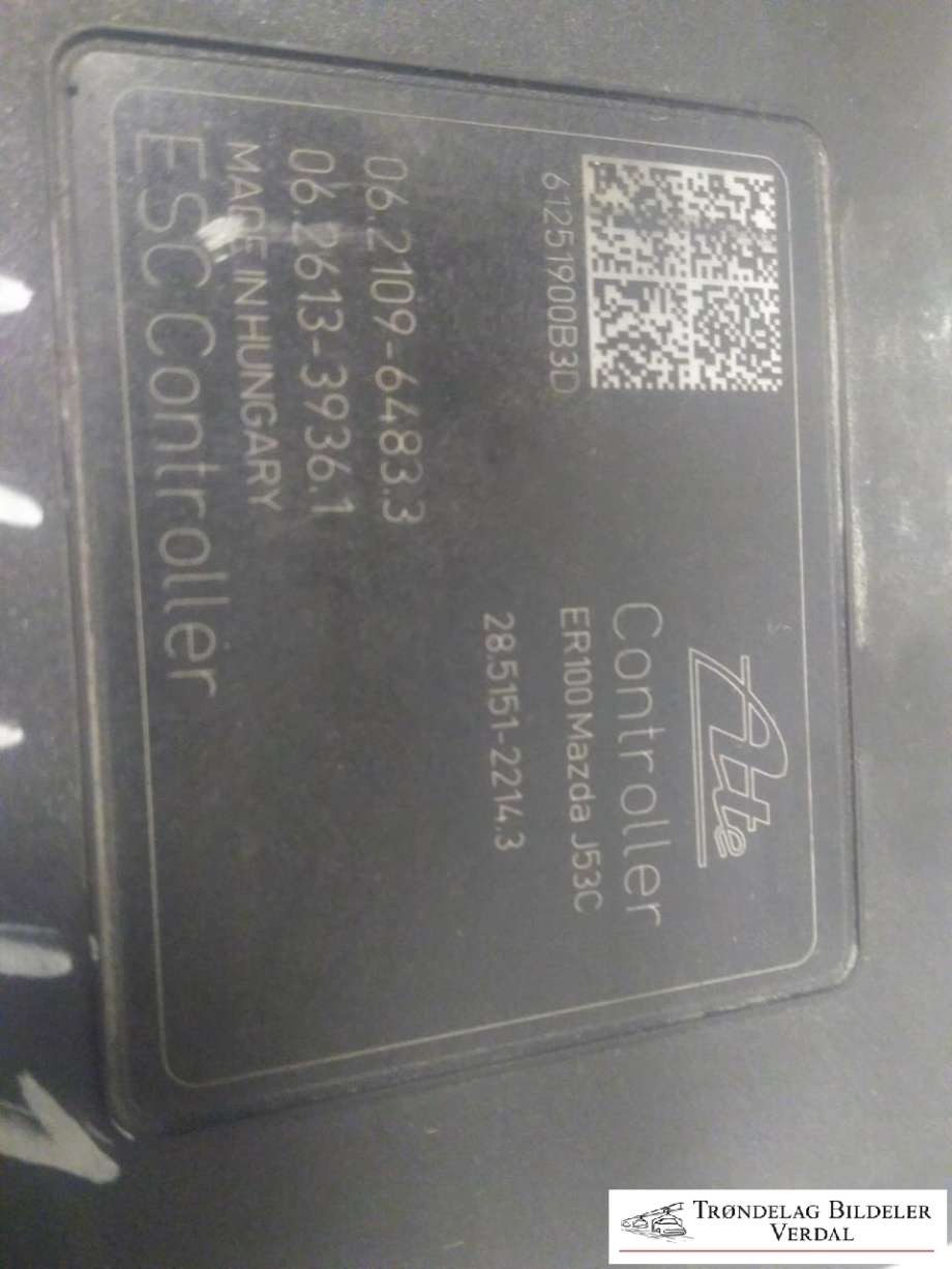 ABS sentral til Mazda CX-5 2012-2017 (Type I)  (ER100J53C|K011437AO|)