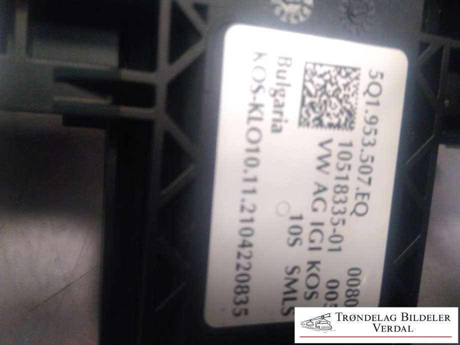 Bryter combi til VW Caddy 2020-->> (Type IV) (5Q1 953 507 FL|)