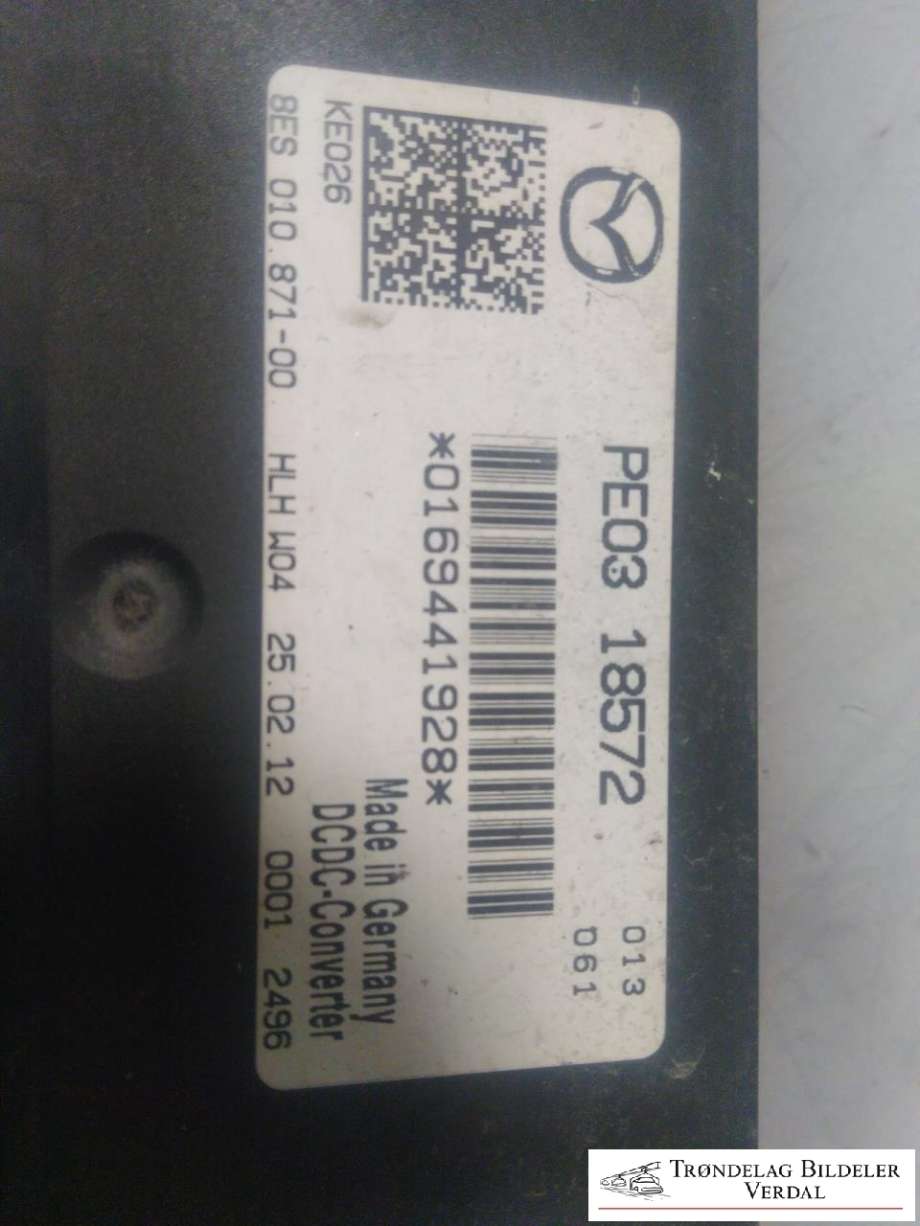 Styreenhet diverse til Mazda CX-5 2012-2017 (Type I) (B134133|)
