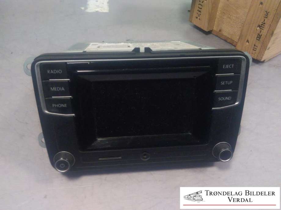 Bilstereo navigasjon til VW Caddy, 2015-2020 (Type III, Fase 3)  (1K8035150L)