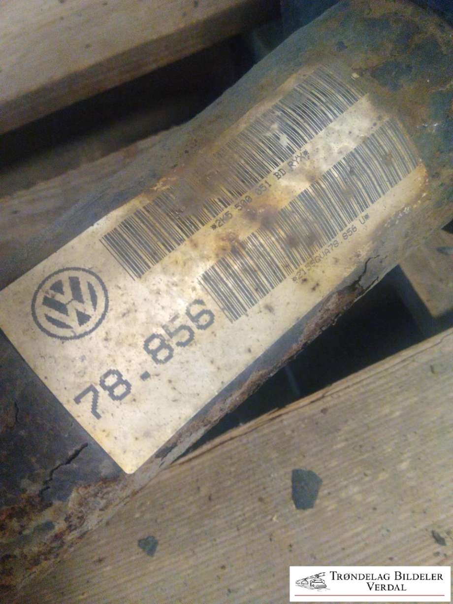 Bakaksel til VW Caddy 2015-2020 (Type III, Fase 3)  (2K5500051BDRYX|)