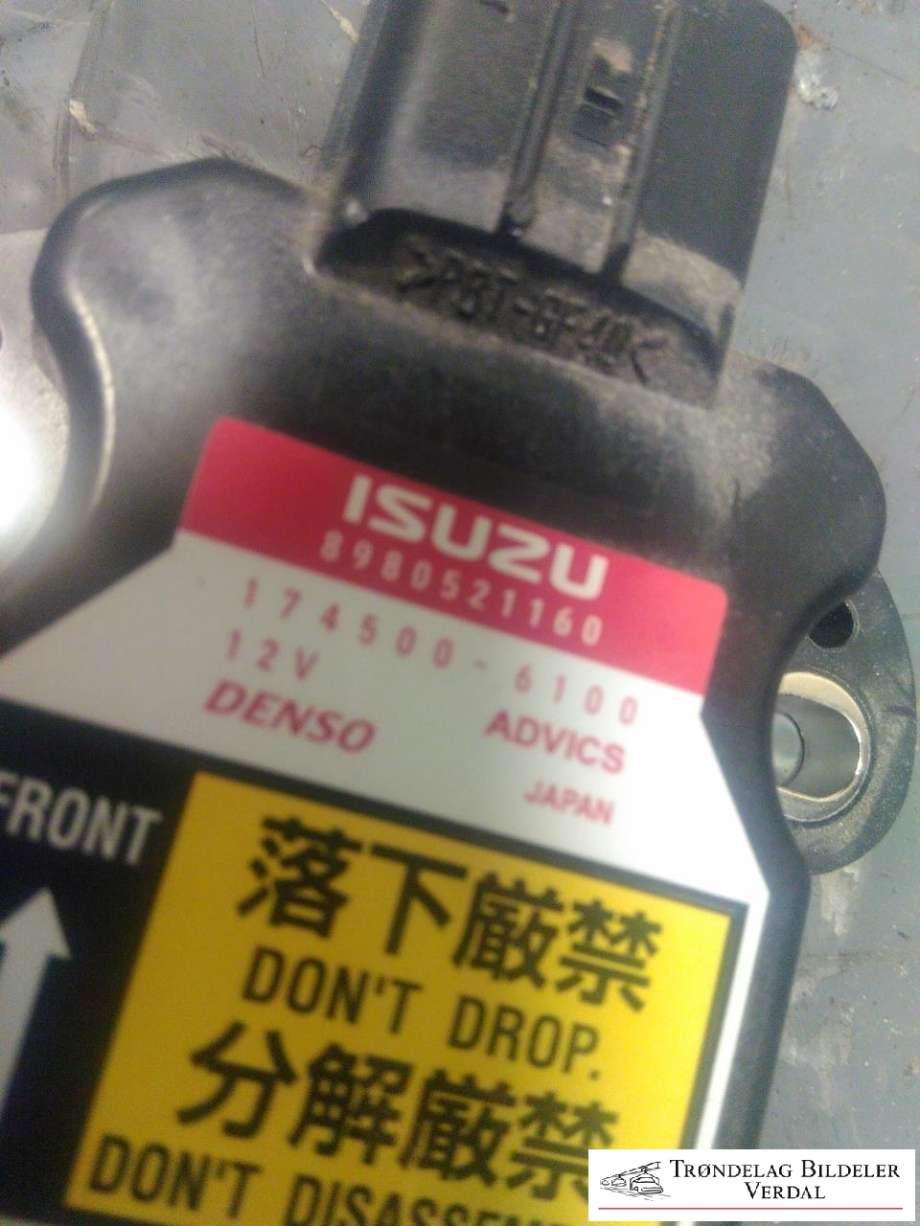 Styreenhet diverse til Isuzu D-Max 2012-2017 (Type II, Fase 1) (ISUZU/DENSO|8980521160|)