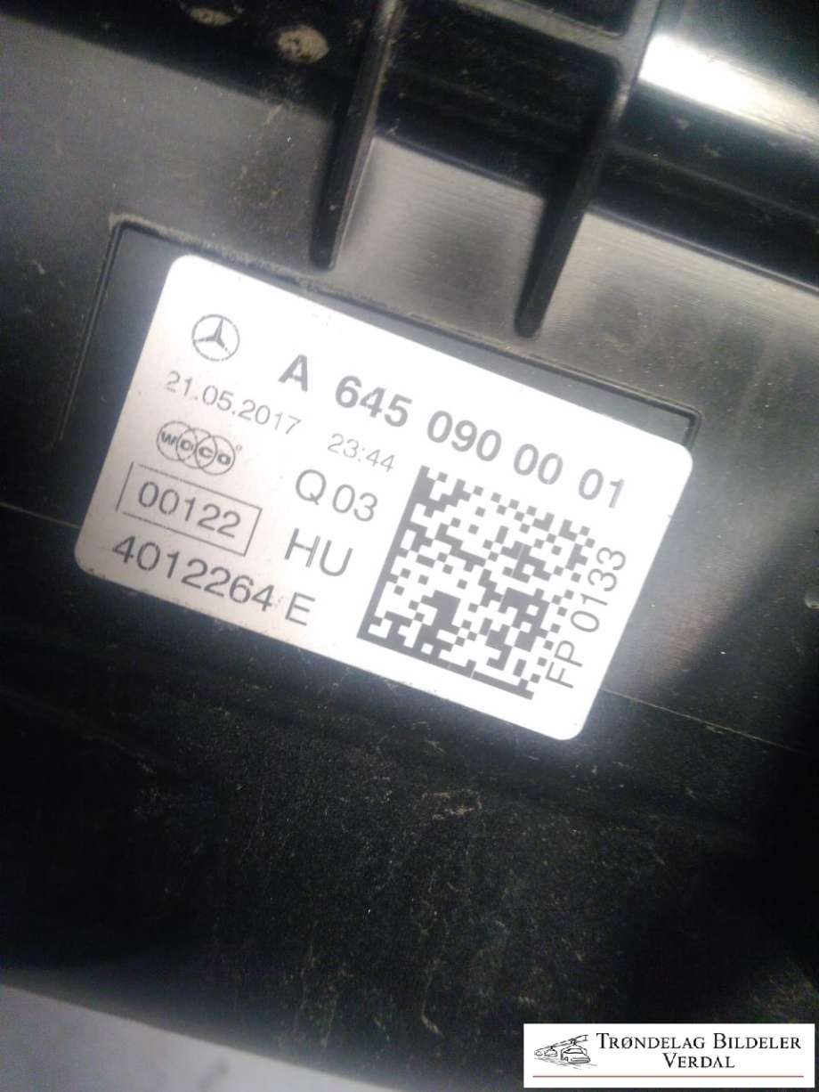 Luftfilterboks til Mercedes B-Klasse 2011-2018 (W246) (W246) (6450900001|)