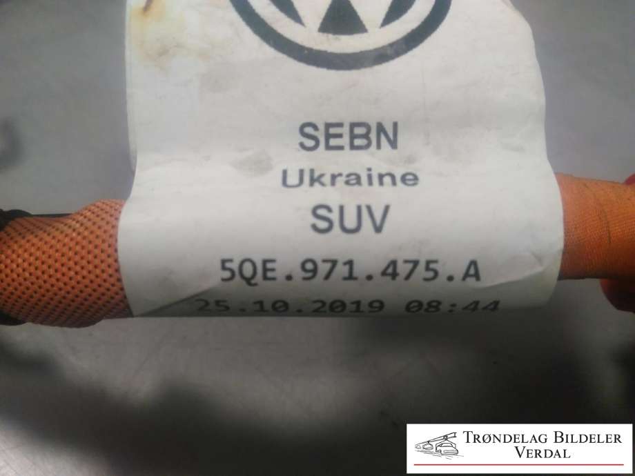 Kabel høy volt (HV) elbil til VW e-Golf 2017-2020 (Fase 2) (5QE971475A|)