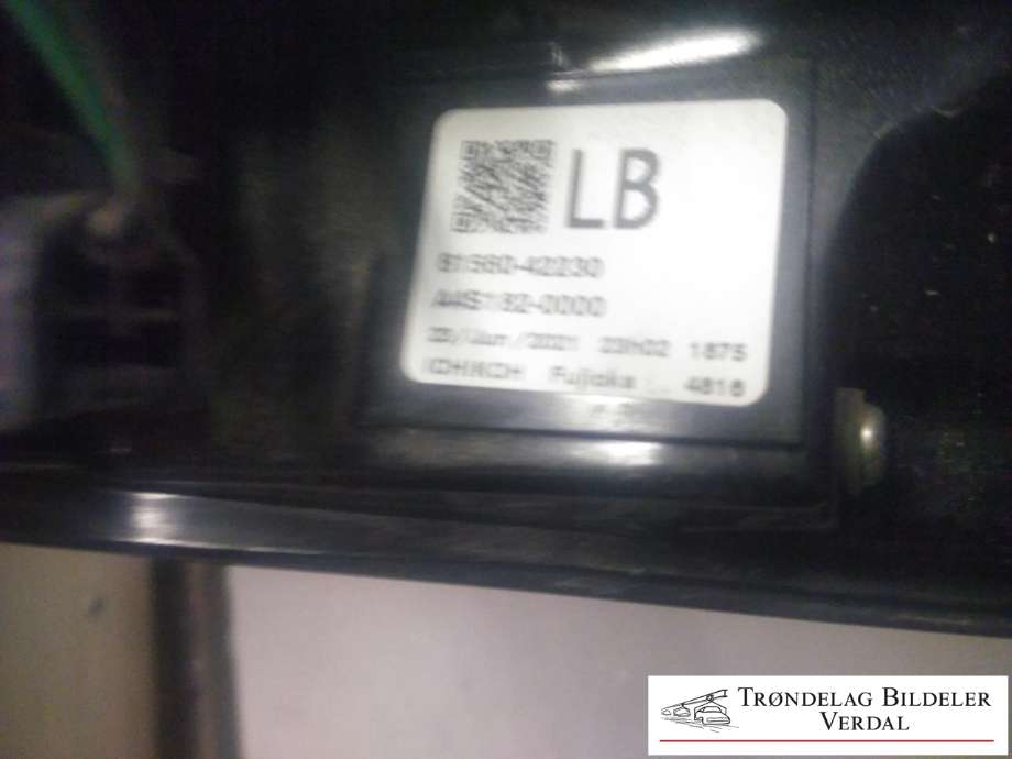 Baklykt venstre ytre til Toyota RAV4 2019-->> (Type V) (8156042230|)