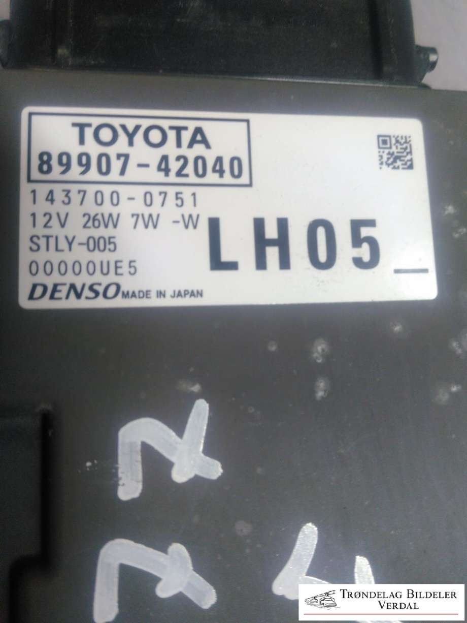 Styreenhet xenon/ballast til Toyota RAV4 2019-->> (Type V)  (8990742040|)