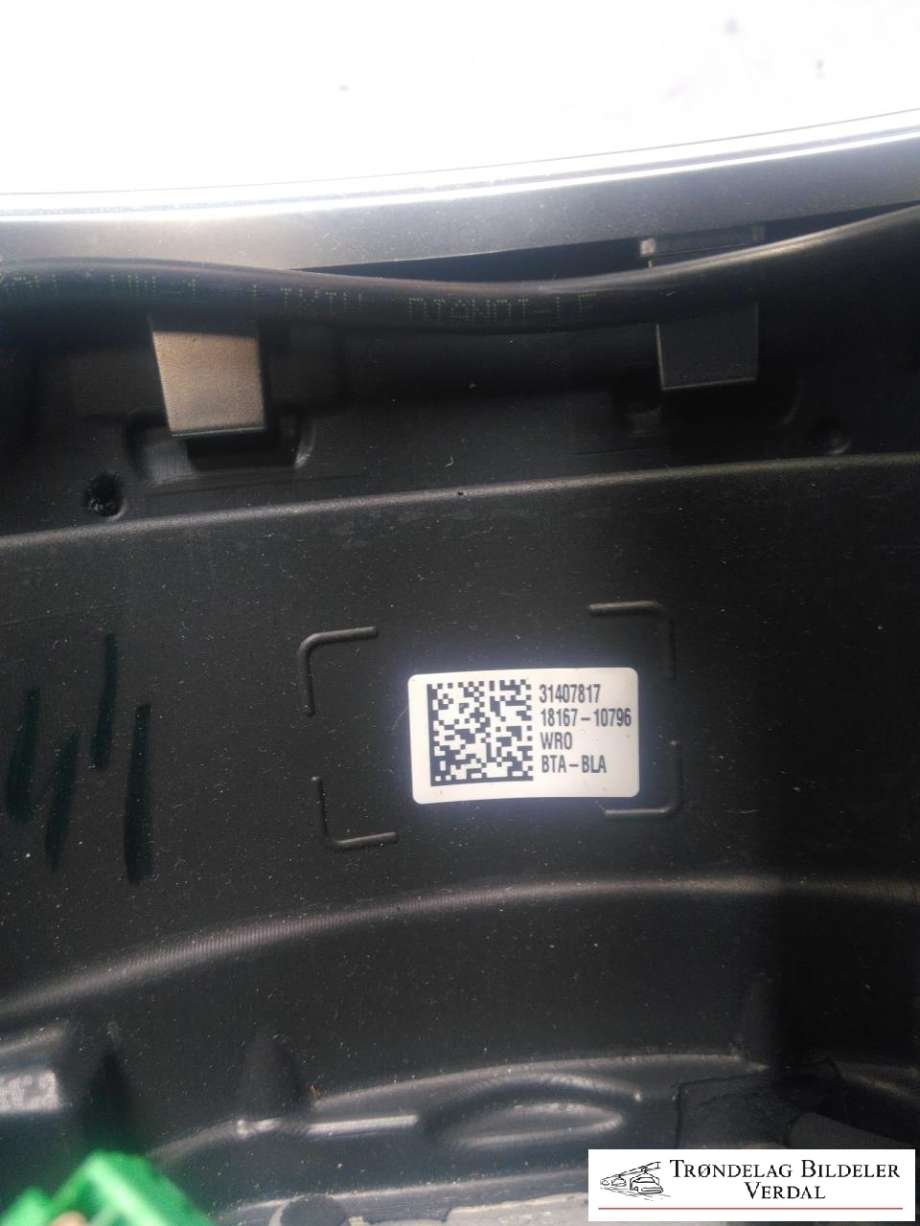 Ratt til Volvo V60 / V60 CC 2018-->> (Type II)  (31407818|)