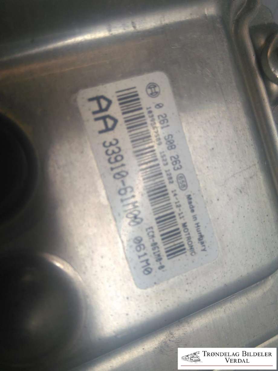 Styreenhet motor til Suzuki SX4 S-CROSS 2013-->> (Type II)  (3391061M00|)