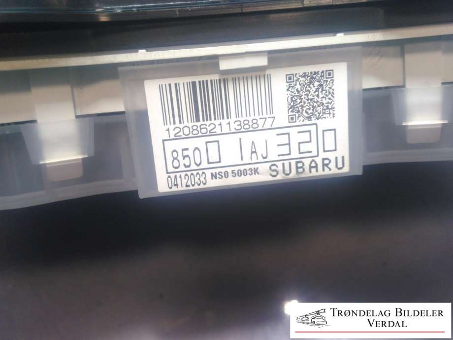 Instrumentpanel til Subaru Outback 2009-2014 (Type IV) (85001AJ320|)