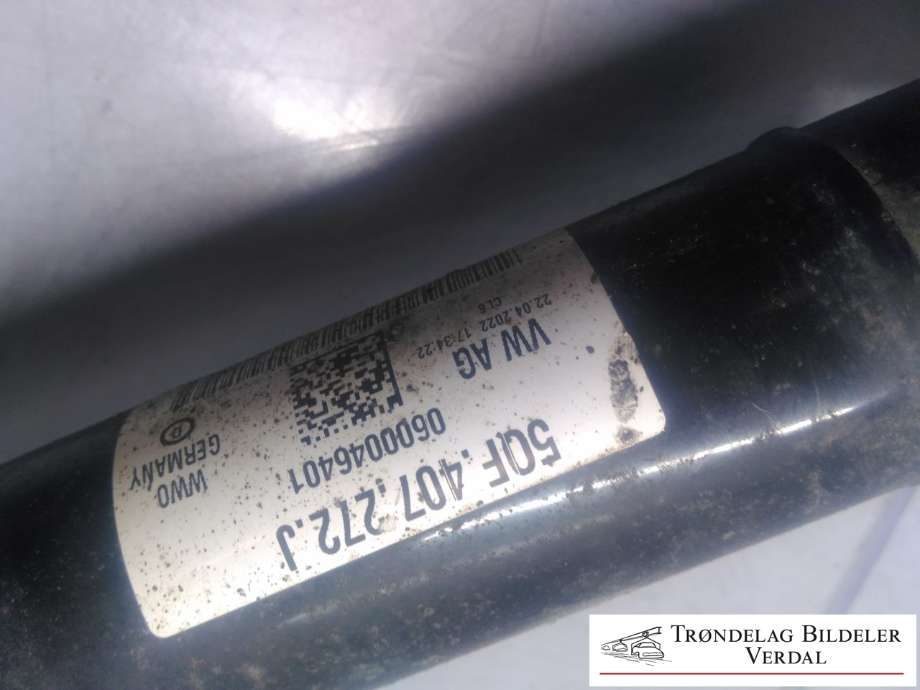 Drivaksel høyre foran, diesel/manuell til VW Caddy 2020-->> (Type IV)  (5QF407272J|)