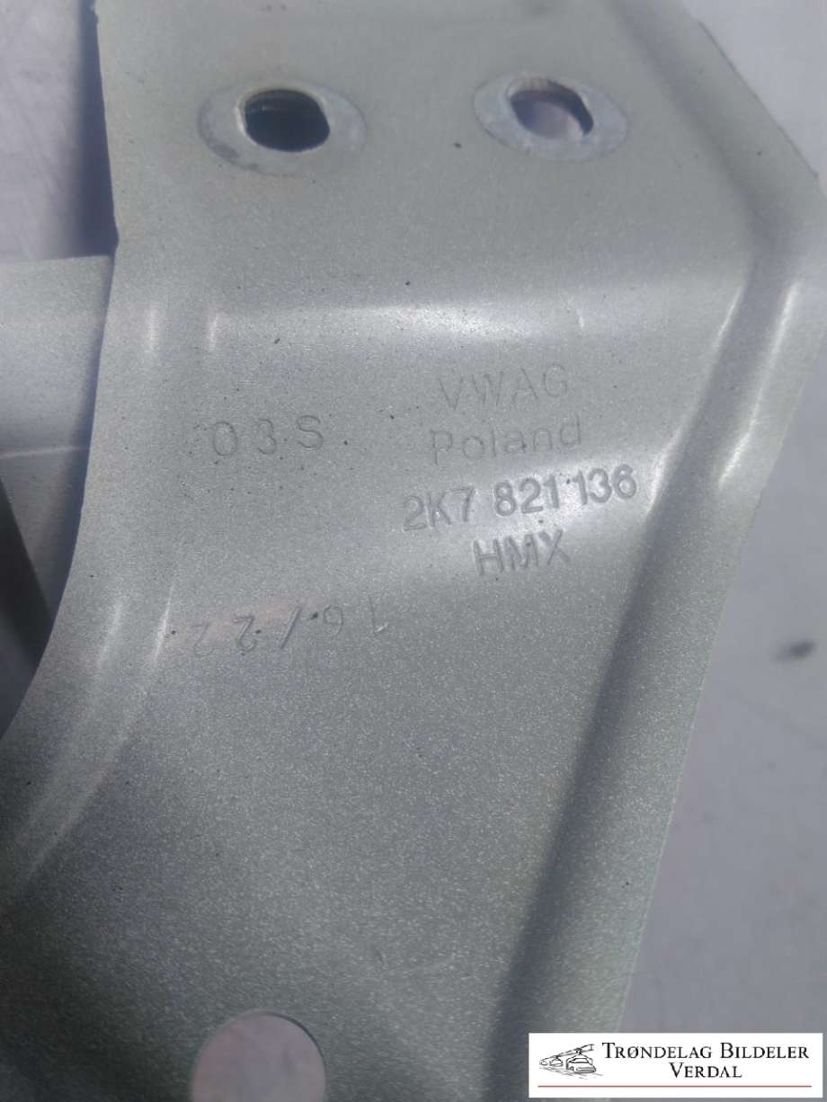 Skjerm høyre foran til VW Caddy 2020-->> (Type IV)  (2K7821136|)