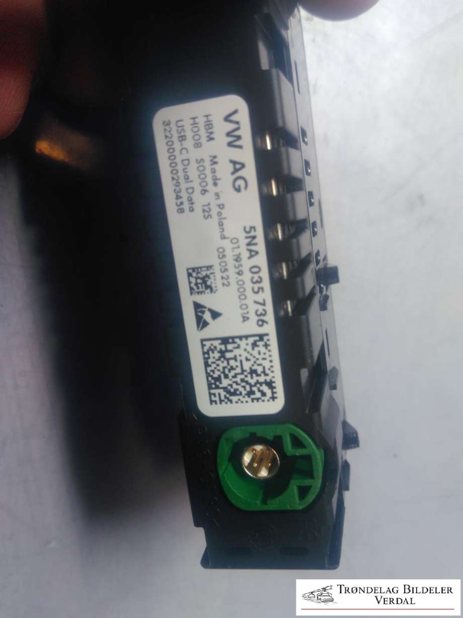 Dashbord diverse til VW Caddy 2020-->> (Type IV)  (5NA035736|)