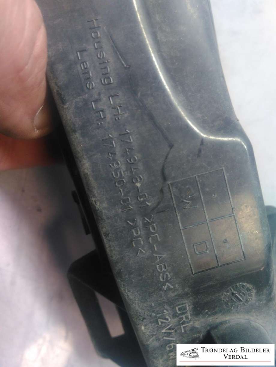 Kjørelys led venstre foran til Ford S-Max 2010-2015 (Type I, Fase 2)  (17494801|)