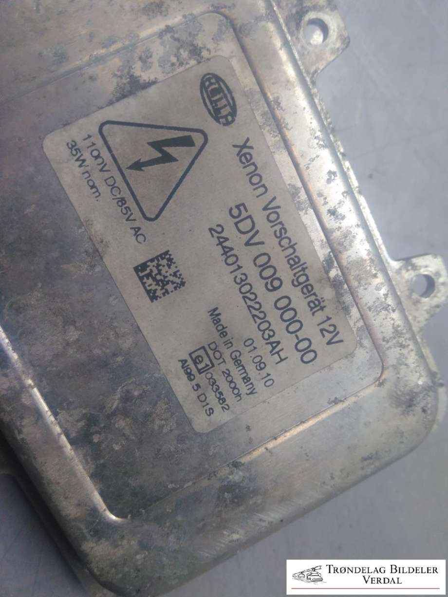 Styreenhet xenon/ballast til Ford S-Max 2010-2015 (Type I, Fase 2)  (5DV00900000|244013022203AH|)