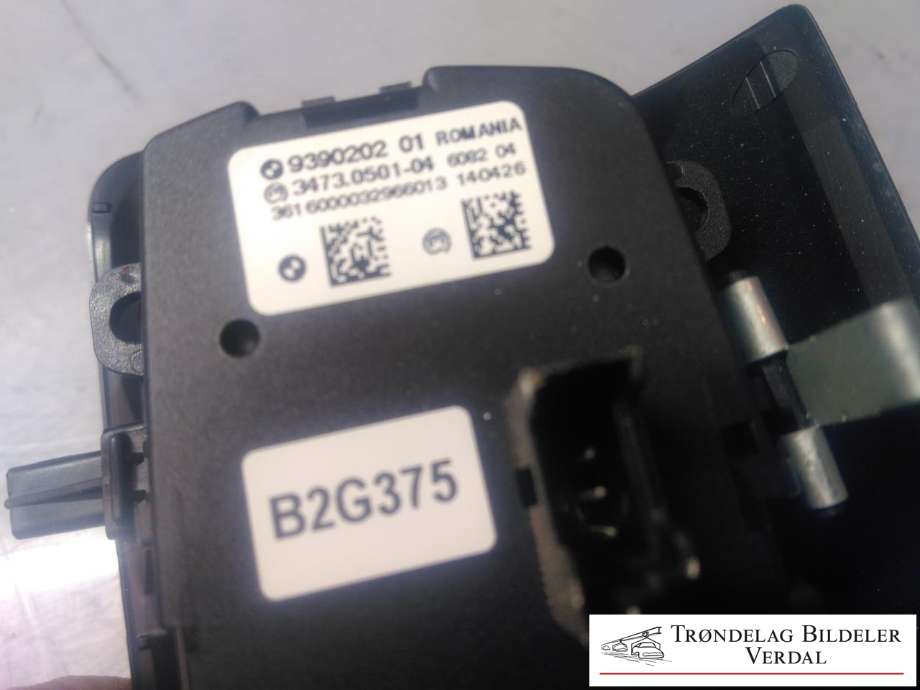 Bryter lys til BMW 2-Serie 2014-2021 (F22/F23) (F22/F23) (9390020201|)